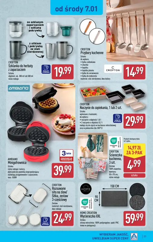 Aldi - gazetka promocyjna Pełny katalog! od poniedziałku 05.01 do soboty 10.01 - strona 23
