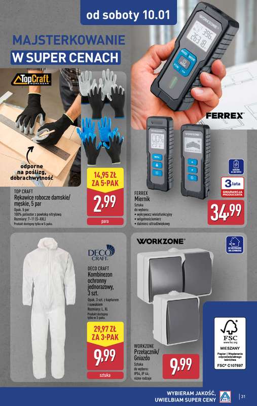 Aldi - gazetka promocyjna Pełny katalog! od poniedziałku 05.01 do soboty 10.01 - strona 31