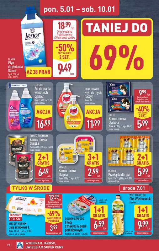 Aldi - gazetka promocyjna Pełny katalog! od poniedziałku 05.01 do soboty 10.01 - strona 20