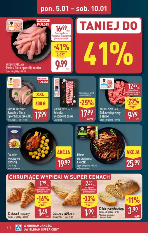 Aldi - gazetka promocyjna Pełny katalog! od poniedziałku 05.01 do soboty 10.01 - strona 6