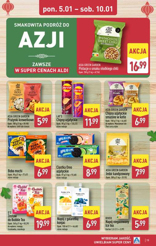 Aldi - gazetka promocyjna Pełny katalog! od poniedziałku 05.01 do soboty 10.01 - strona 15