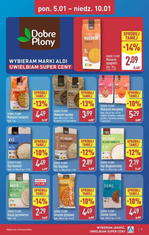 Aldi - gazetka promocyjna Pełny katalog! od poniedziałku 05.01 do soboty 10.01 - strona 9