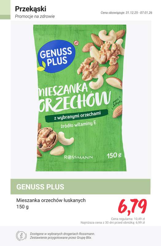 Rossmann - gazetka promocyjna Promocje na ZDROWIE! od piątku 02.01 do środy 07.01 - strona 11