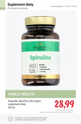 Rossmann - gazetka promocyjna Promocje na ZDROWIE! od piątku 02.01 do środy 14.01 - strona 3