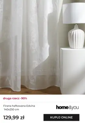 home&you - gazetka promocyjna Druga rzecz -90% od piątku 02.01 do środy 07.01 - strona 10