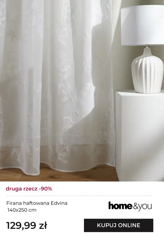 home&you - gazetka promocyjna Druga rzecz -90% od piątku 02.01 do środy 07.01 - strona 10