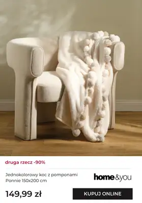 home&you - gazetka promocyjna Druga rzecz -90% od piątku 02.01 do środy 07.01 - strona 6