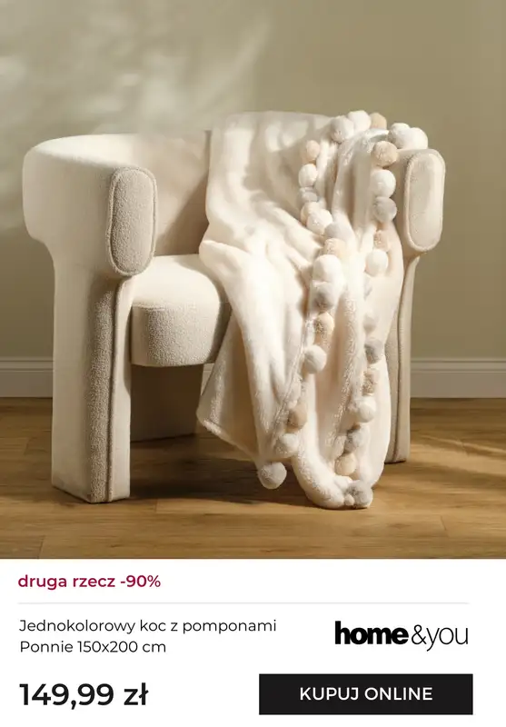 home&you - gazetka promocyjna Druga rzecz -90% od piątku 02.01 do środy 07.01 - strona 6