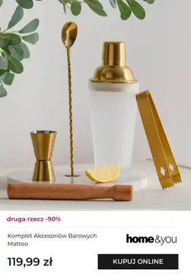 home&you - gazetka promocyjna Druga rzecz -90% od piątku 02.01 do środy 07.01 - strona 12