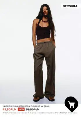 Bershka - gazetka promocyjna WSZYSTKO Z 50% ZNIŻKI dla niej od piątku 02.01  - strona 4