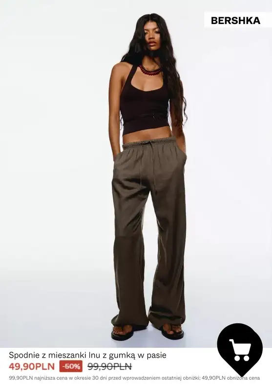 Bershka - gazetka promocyjna WSZYSTKO Z 50% ZNIŻKI dla niej od piątku 02.01  - strona 4