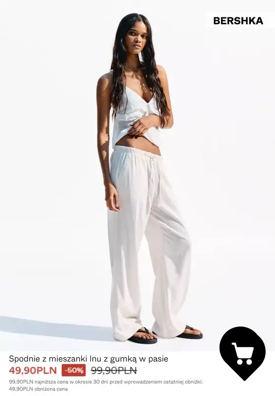 Bershka - gazetka promocyjna WSZYSTKO Z 50% ZNIŻKI dla niej od piątku 02.01  - strona 2