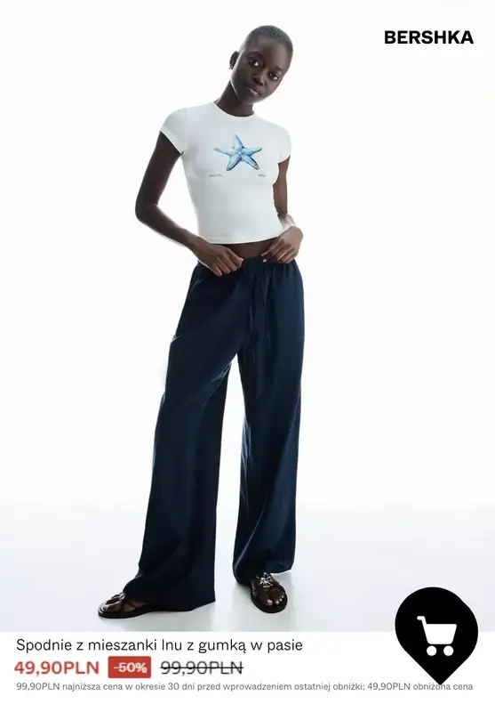 Bershka - gazetka promocyjna WSZYSTKO Z 50% ZNIŻKI dla niej od piątku 02.01  - strona 7