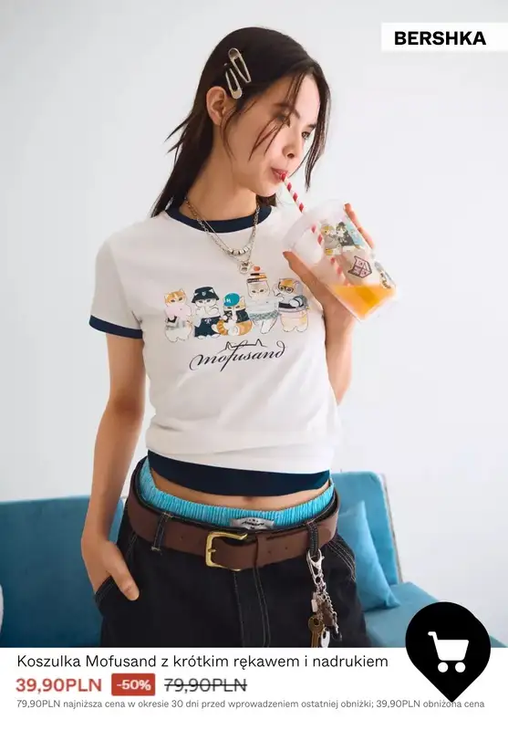 Bershka - gazetka promocyjna WSZYSTKO Z 50% ZNIŻKI dla niej od piątku 02.01  - strona 9