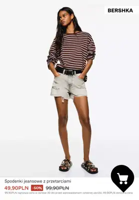 Bershka - gazetka promocyjna WSZYSTKO Z 50% ZNIŻKI dla niej od piątku 02.01  - strona 8