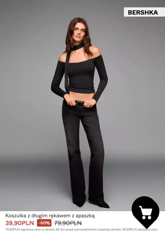Bershka - gazetka promocyjna WSZYSTKO Z 50% ZNIŻKI dla niej od piątku 02.01  - strona 5