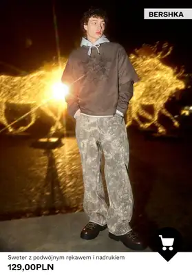 Bershka - gazetka promocyjna Best sellers - odzież męska od poniedziałku 05.01  - strona 7