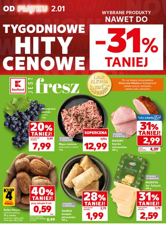 Kaufland - gazetka promocyjna Mocny Start od poniedziałku 05.01 do środy 07.01 - strona 6