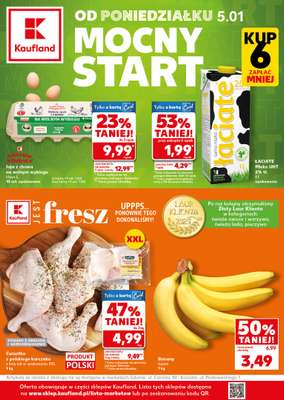 Kaufland - gazetka promocyjna Mocny Start od poniedziałku 05.01 do środy 07.01