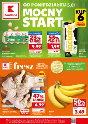 Kaufland - gazetka promocyjna Mocny Start od poniedziałku 05.01 do środy 07.01