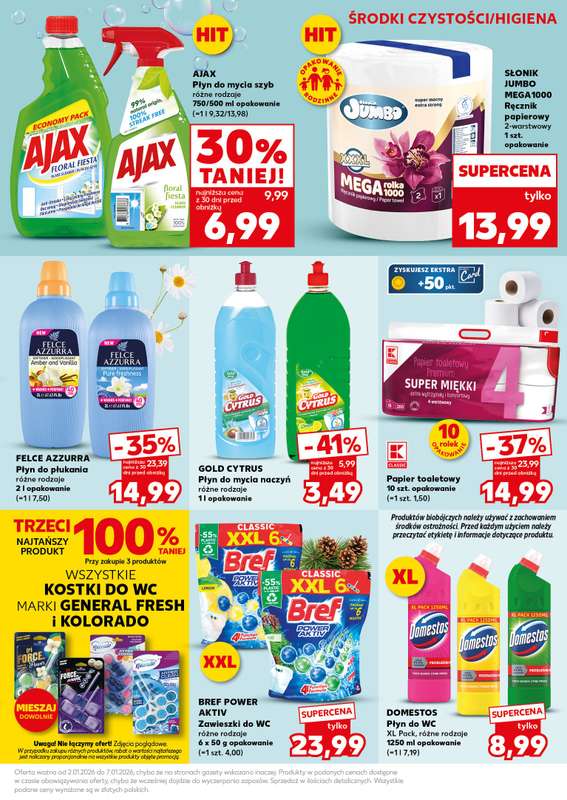 Kaufland - gazetka promocyjna Mocny Start od poniedziałku 05.01 do środy 07.01 - strona 21
