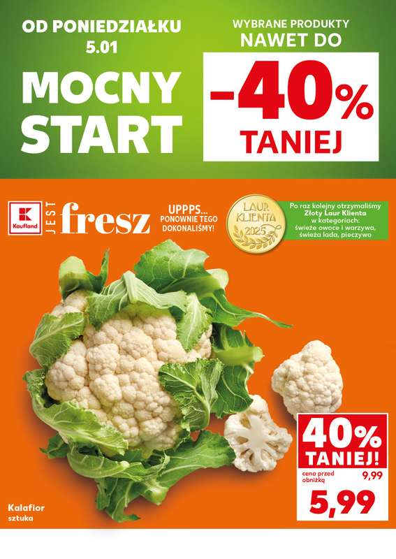 Kaufland - gazetka promocyjna Mocny Start od poniedziałku 05.01 do środy 07.01 - strona 2