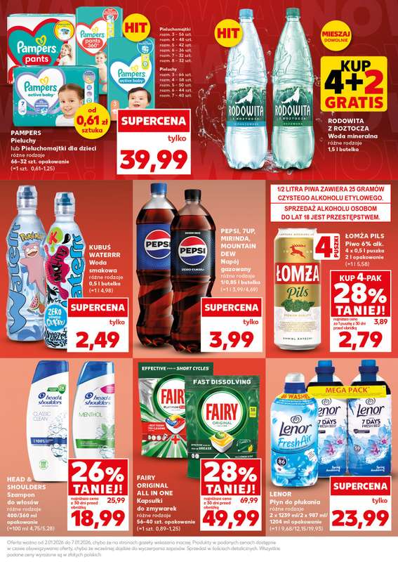 Kaufland - gazetka promocyjna Mocny Start od poniedziałku 05.01 do środy 07.01 - strona 9