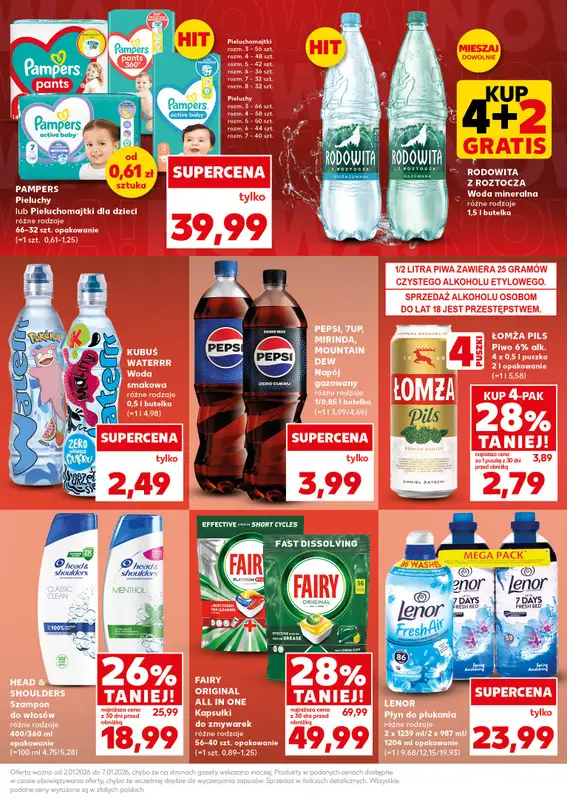 Kaufland - gazetka promocyjna Mocny Start od poniedziałku 05.01 do środy 07.01 - strona 9