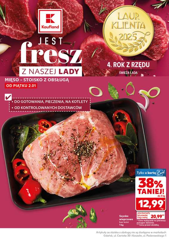 Kaufland - gazetka promocyjna Oferta Kaufland - SUPER SOBOTA od soboty 03.01 do soboty 03.01 - strona 12