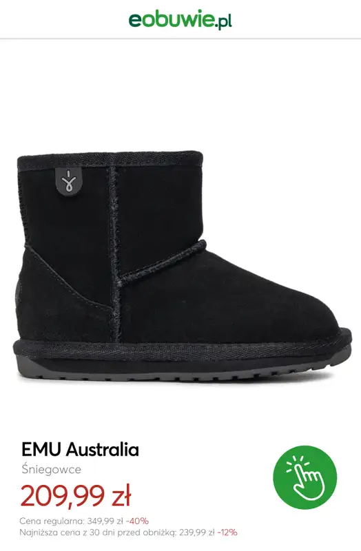 eobuwie.pl - gazetka promocyjna SALE: obuwie dziecięce od piątku 02.01 do czwartku 08.01 - strona 3