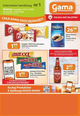 Gama - gazetka promocyjna Gazetka od piątku 02.01 do wtorku 13.01 - strona 12
