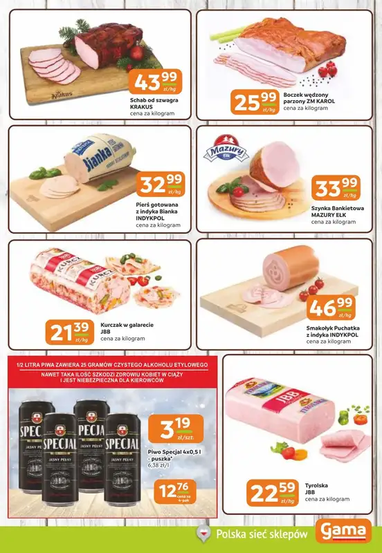 Gama - gazetka promocyjna Gazetka od piątku 02.01 do wtorku 13.01 - strona 3