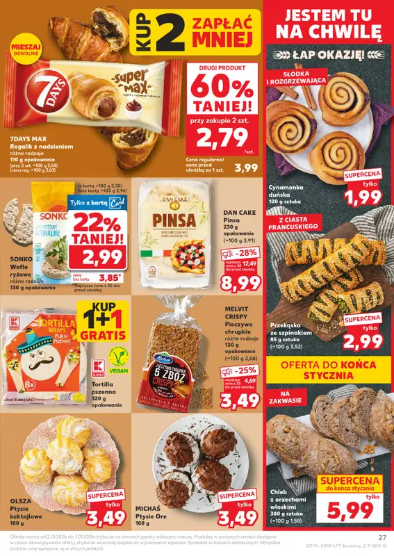 Kaufland - gazetka promocyjna Oferta Kaufland od piątku 02.01 do środy 07.01 - strona 27
