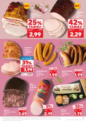 Kaufland - gazetka promocyjna Oferta Kaufland od piątku 02.01 do środy 07.01 - strona 23
