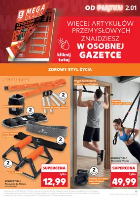 Kaufland - gazetka promocyjna Oferta Kaufland od piątku 02.01 do środy 07.01 - strona 15