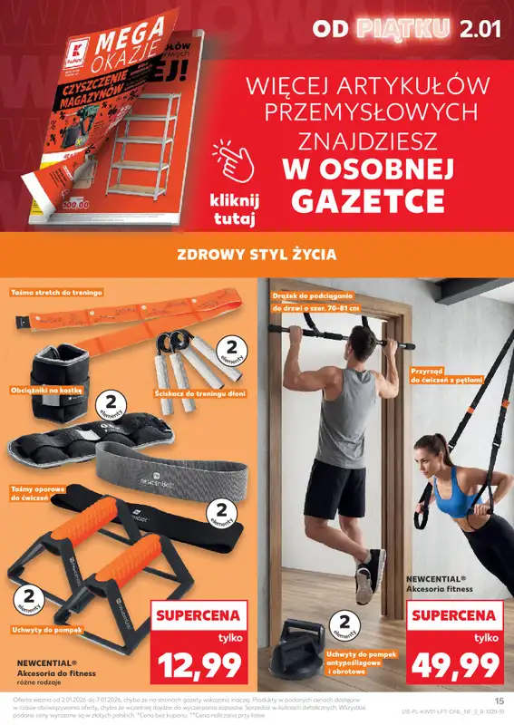 Kaufland - gazetka promocyjna Oferta Kaufland od piątku 02.01 do środy 07.01 - strona 15