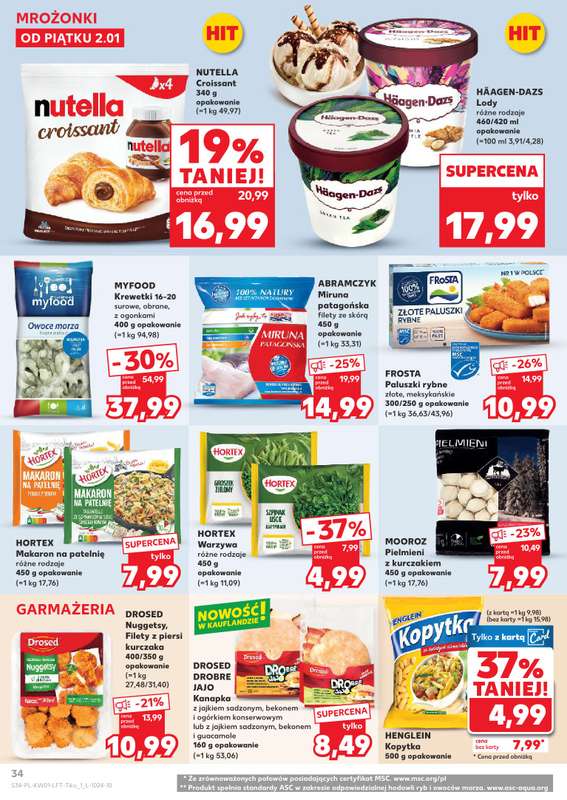 Kaufland - gazetka promocyjna Oferta Kaufland od piątku 02.01 do środy 07.01 - strona 34