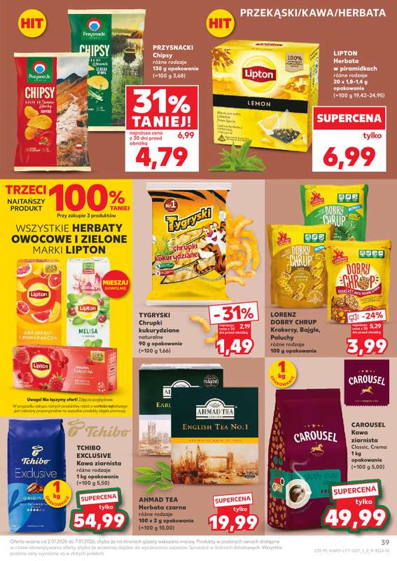 Kaufland - gazetka promocyjna Oferta Kaufland od piątku 02.01 do środy 07.01 - strona 39