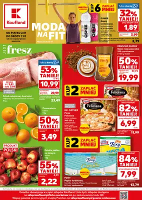 Kaufland - gazetka promocyjna Oferta Kaufland od piątku 02.01 do środy 07.01