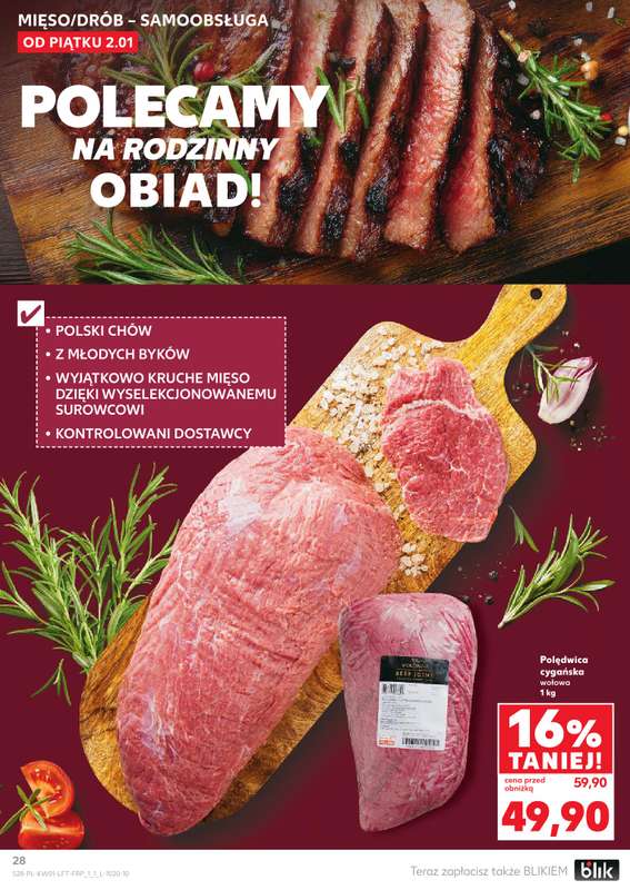 Kaufland - gazetka promocyjna Oferta Kaufland od piątku 02.01 do środy 07.01 - strona 28