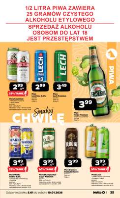 Netto - gazetka promocyjna Gazetka Spożywcza  do soboty 10.01 - strona 25