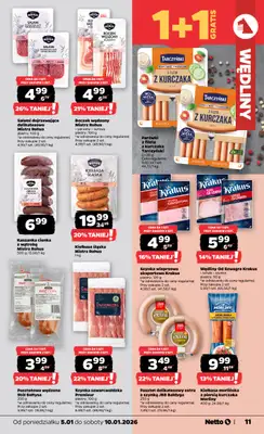 Netto - gazetka promocyjna Gazetka Spożywcza  do soboty 10.01 - strona 11