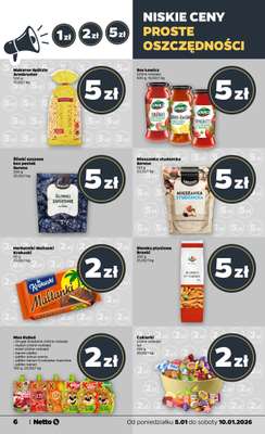 Netto - gazetka promocyjna Gazetka Spożywcza  do soboty 10.01 - strona 6