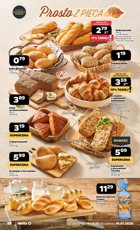 Netto - gazetka promocyjna Gazetka Spożywcza  do soboty 10.01 - strona 20