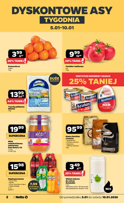 Netto - gazetka promocyjna Gazetka Spożywcza   - strona 2