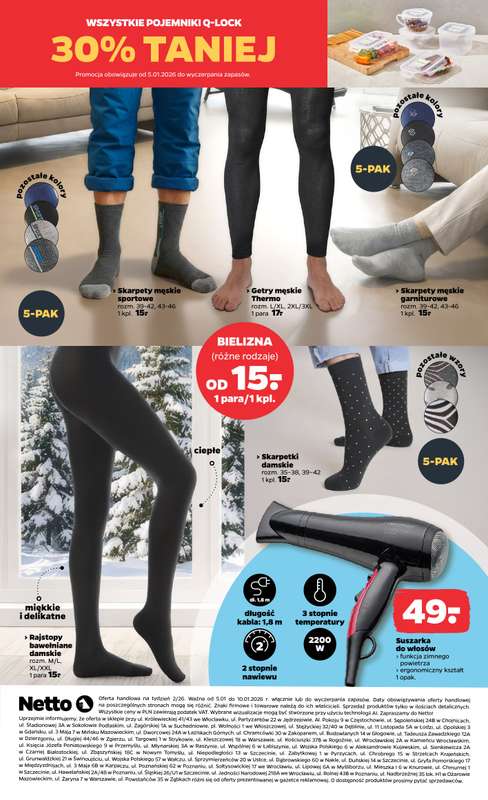 Netto - gazetka promocyjna Gazetka Spożywcza  do soboty 10.01 - strona 36