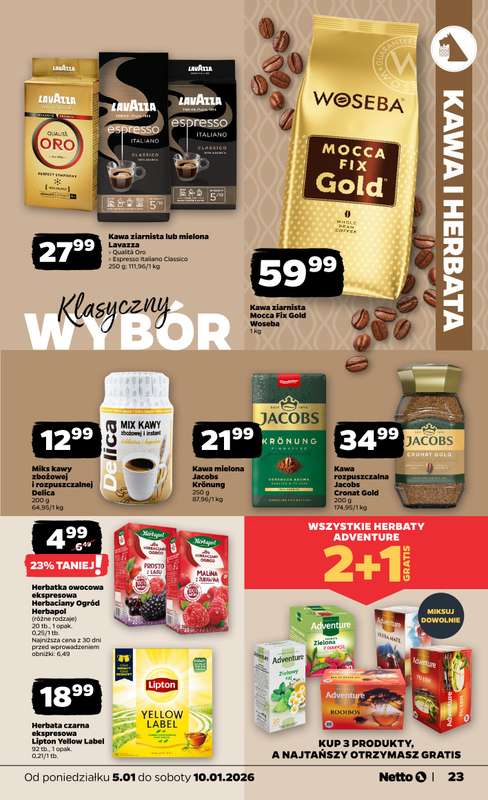 Netto - gazetka promocyjna Gazetka Spożywcza  do soboty 10.01 - strona 23