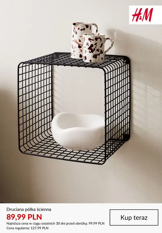 H&M - gazetka promocyjna HOME: wyprzedaż od piątku 02.01  - strona 4