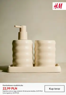 H&M - gazetka promocyjna HOME: wyprzedaż od piątku 02.01  - strona 3