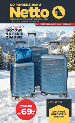 Netto - gazetka promocyjna Gazetka Non Food  do soboty 10.01